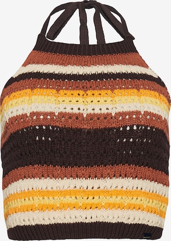 Superdry Knitted Top in Brown: front