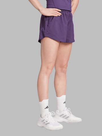 Loosefit Pantalon de sport 'CLUB' ADIDAS PERFORMANCE en violet