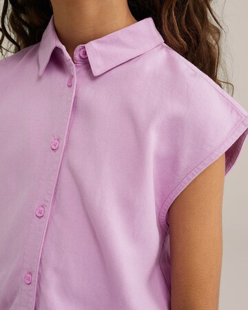 Camicia da donna di WE Fashion in lilla