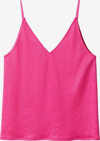 MANGO Top 'Carmina' in Pink: predná strana