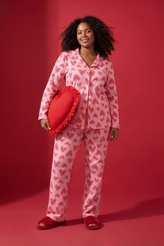 Trendyol Curve - Pijama en rosa