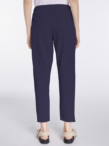 Coupe slim Pantalon SET en bleu