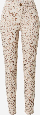 Summum Slim fit Trousers in Beige: front