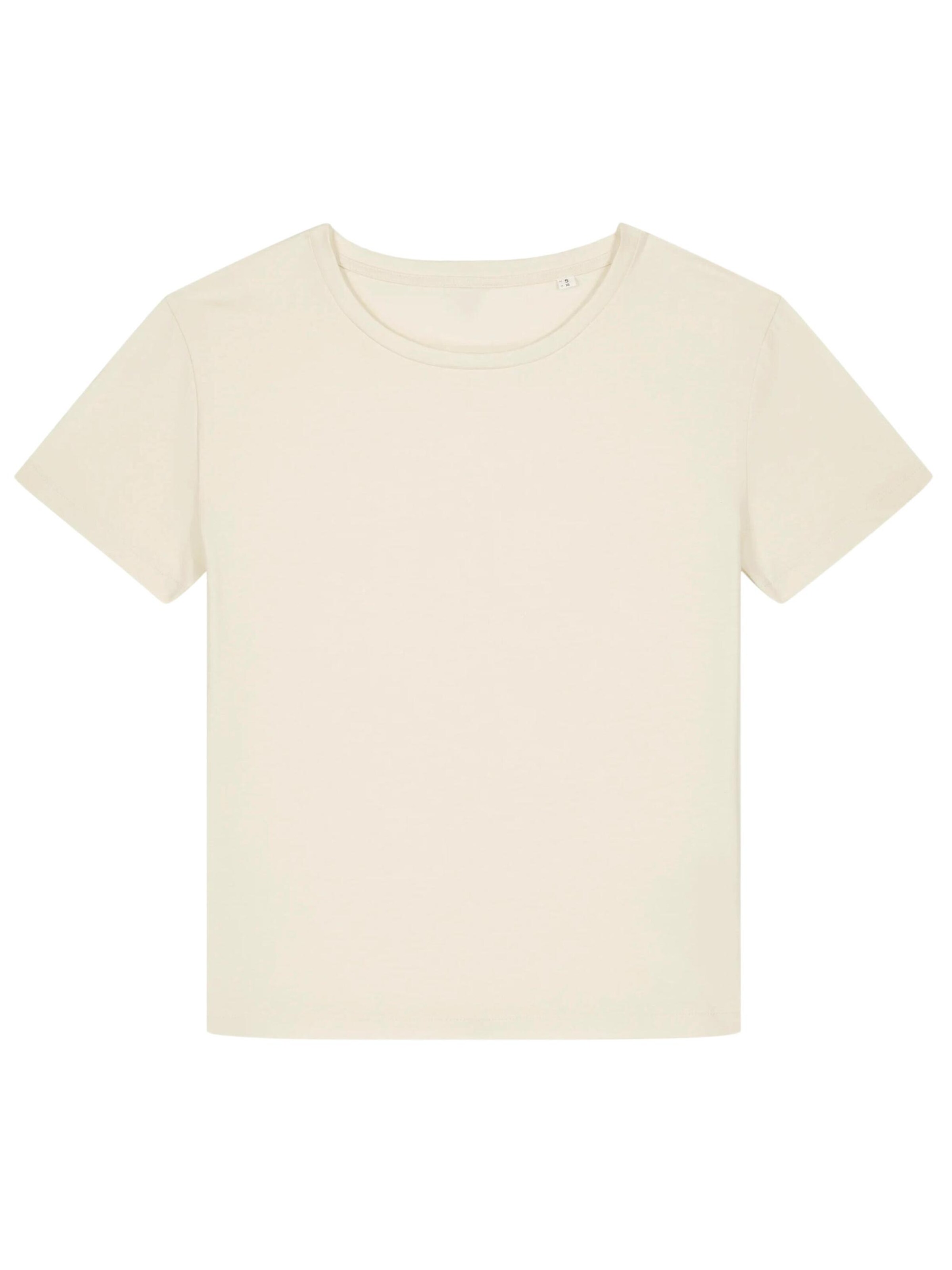 Life-Tree Shirt 'Fairwear Organic' in Weiß: Vorderseite