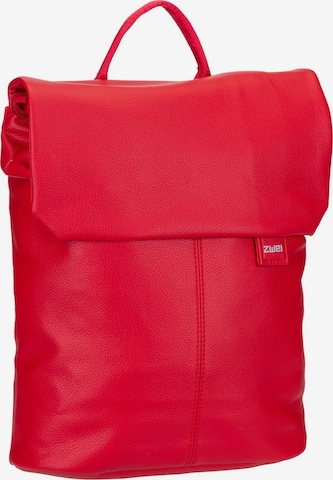 ZWEI Backpack 'Mademoiselle' in Red: front