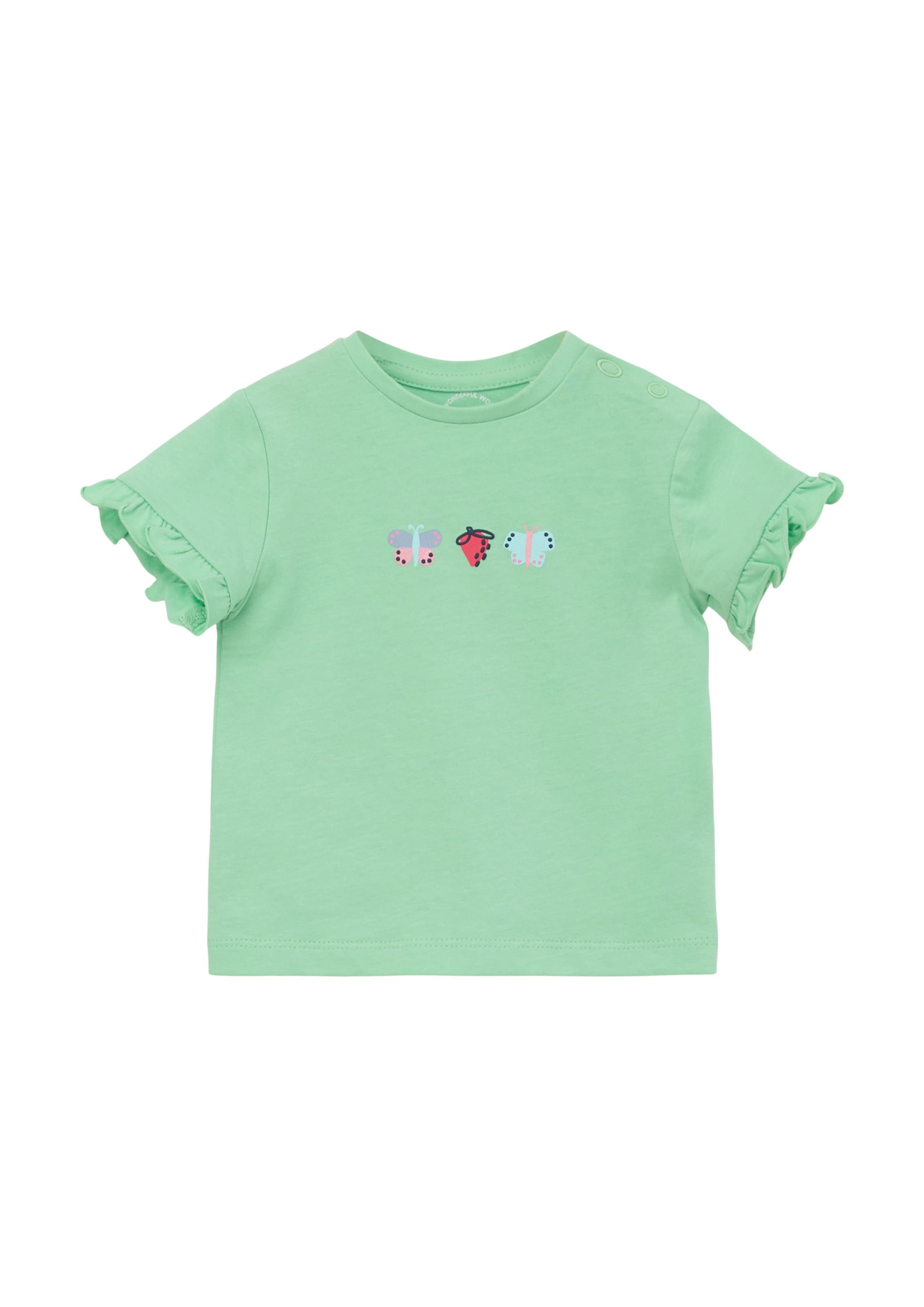 T-Shirt s.Oliver en vert : devant