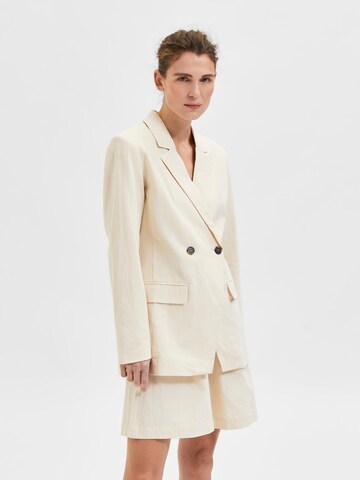 SELECTED FEMME Blazer 'Malvina-Ida' in Beige: front