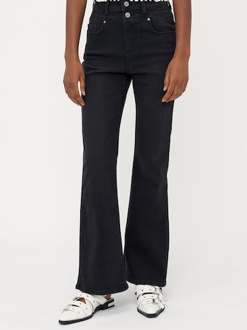 évasé Jean 'ONLDARCY' Only Petite en noir : devant