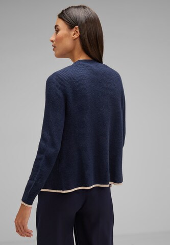 Cardigan STREET ONE en bleu