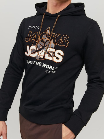 JACK & JONES Majica 'Hunt' | črna barva