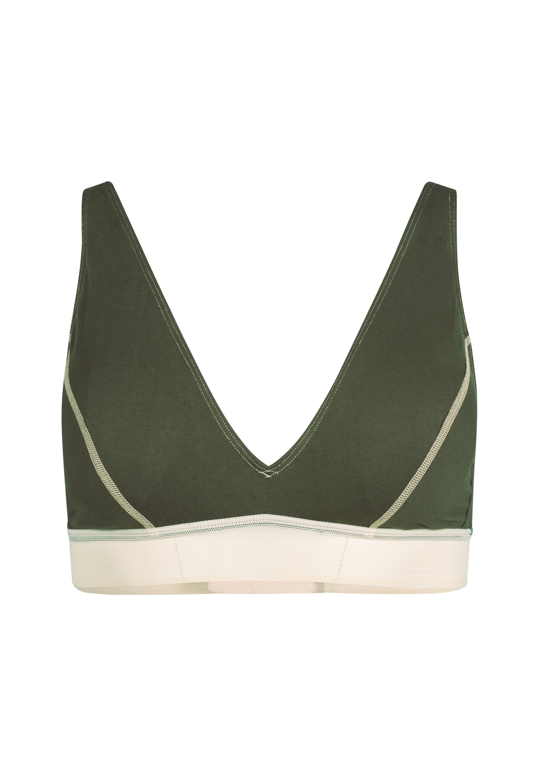 Skiny Τρίγωνο Σουτιέν σε πράσινο: μπροστά