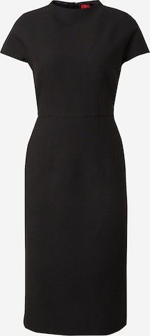 HUGO Kotelomekko 'Kalimera' värissä musta: etupuoli