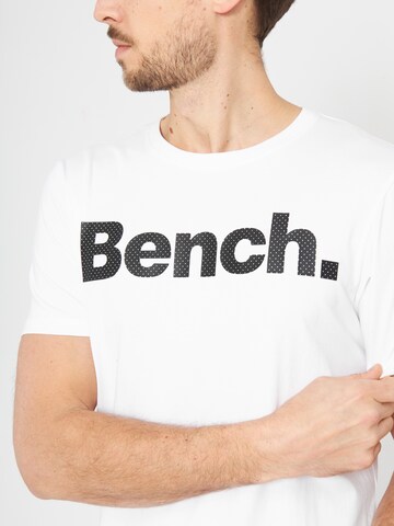 BENCH T-Shirt 'Leandro' in Weiß
