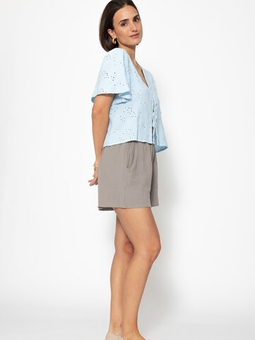 SASSYCLASSY Regular Pants in Grey