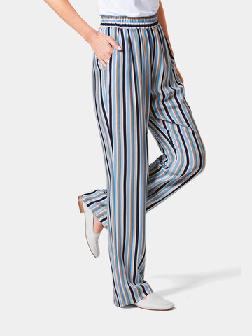 Goldner Regular Hose 'Palazzo' in Mischfarben