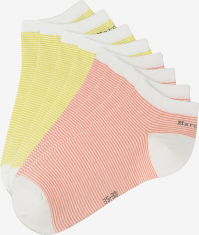 Marc O'Polo Socken 'Ella' in pastellgelb / rot / weiß, Produktansicht