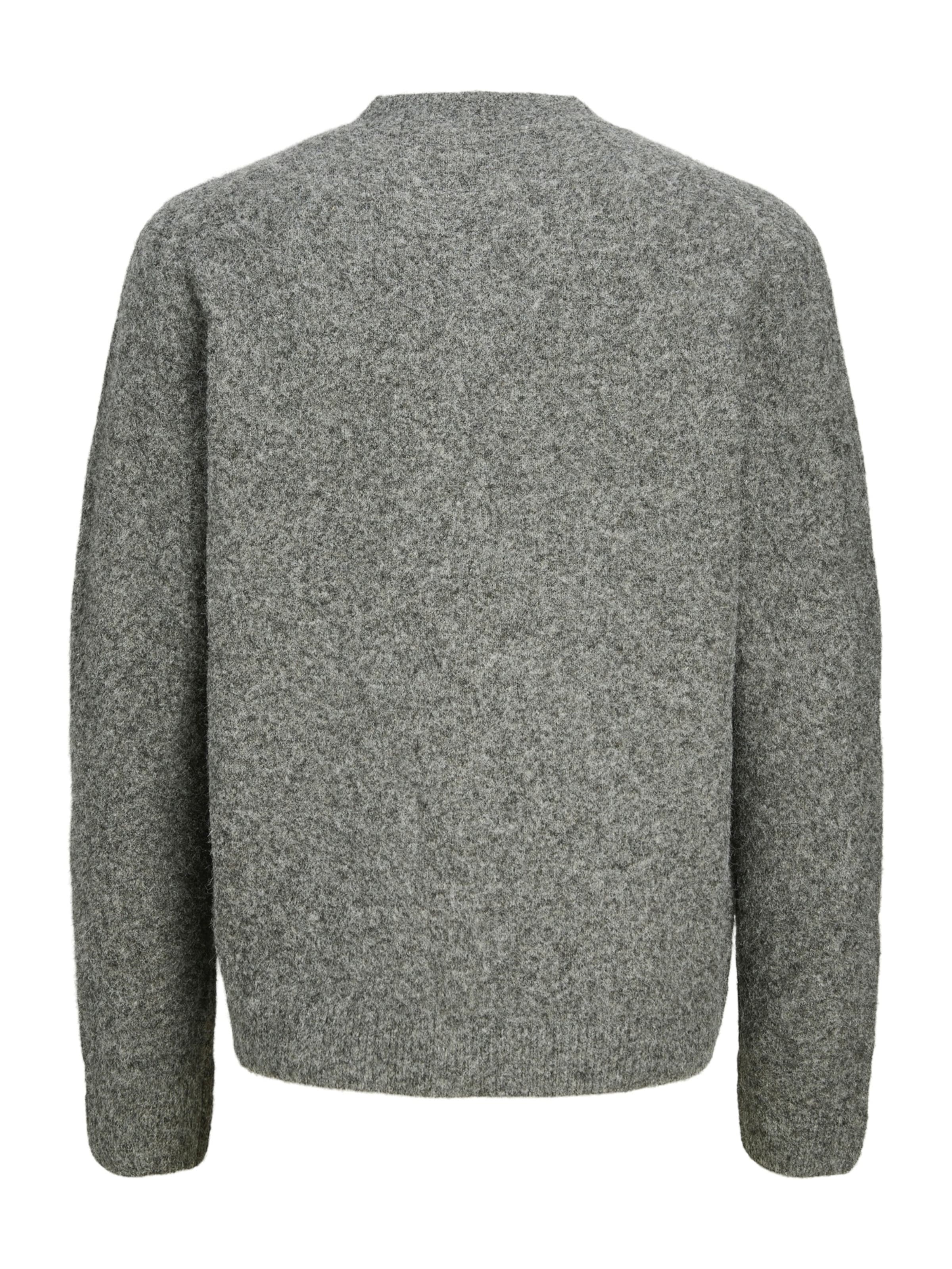 pelēks Jack & Jones Premium Adīta jaka 'JPRBLASIMON'