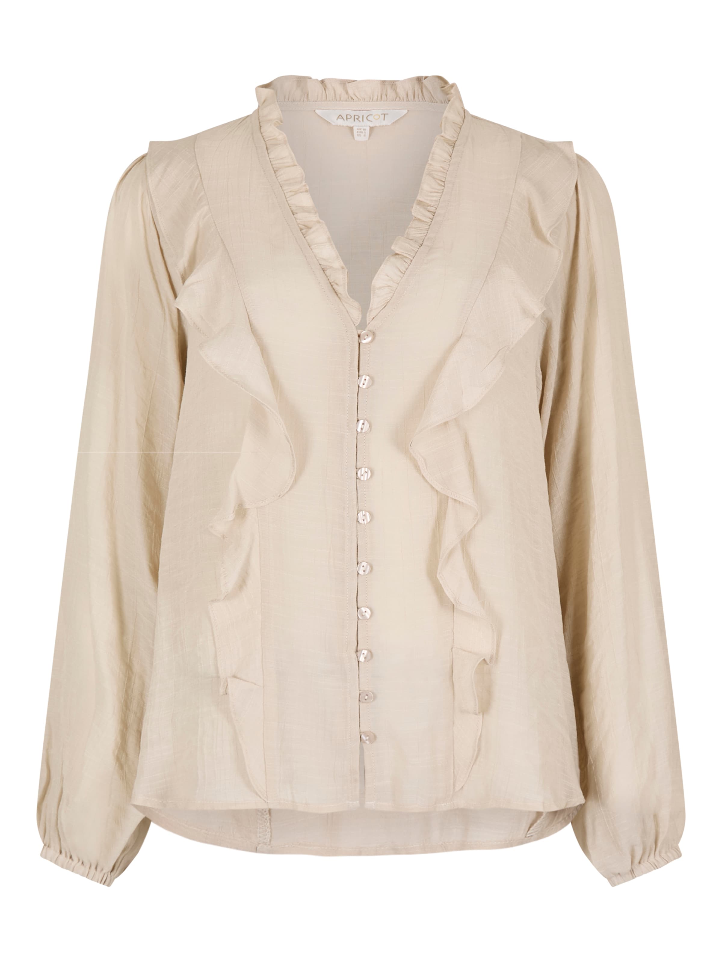 Apricot Blouse ' ' in Grijs: voorkant