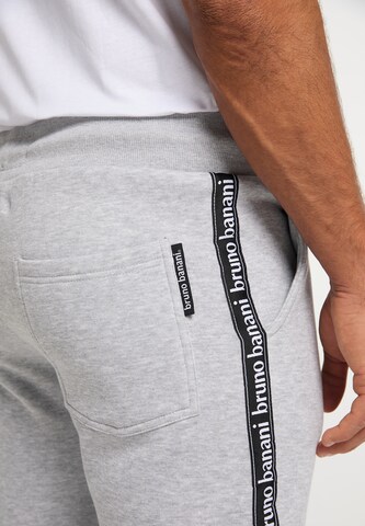 BRUNO BANANI Regular Pants 'Wood' in Grey