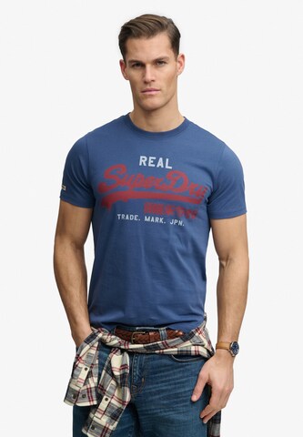 Superdry & Co Футболка 'Eclipse' в Синий: спереди