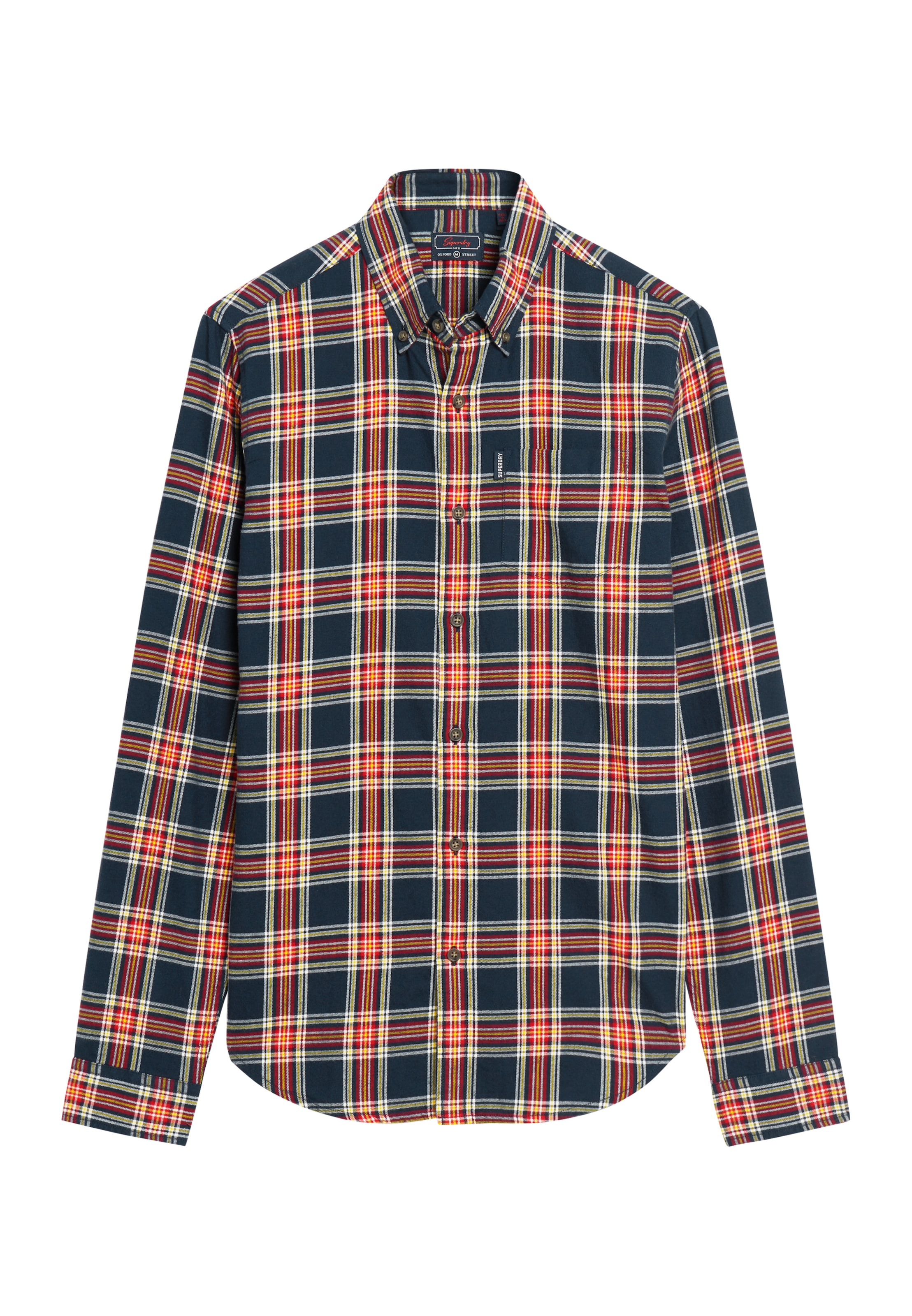 Superdry Overhemd in Rood: voorkant