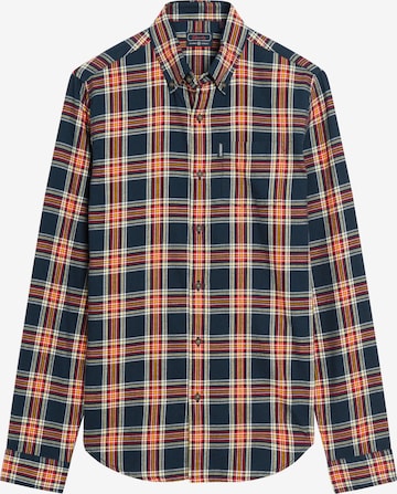 Superdry Regular fit Button Up Shirt in Red: front