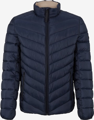 TOM TAILOR Between-Season Jacket in Blue: front