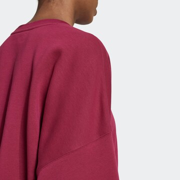 ADIDAS ORIGINALS Sweatshirt 'Adicolor Essentials Fleece' in Rood