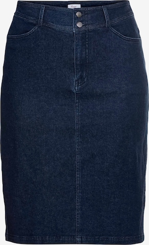 SHEEGO Rok in Blauw: voorkant