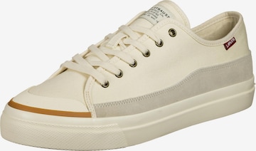 LEVI'S Låg sneaker 'Square' i beige: framsida