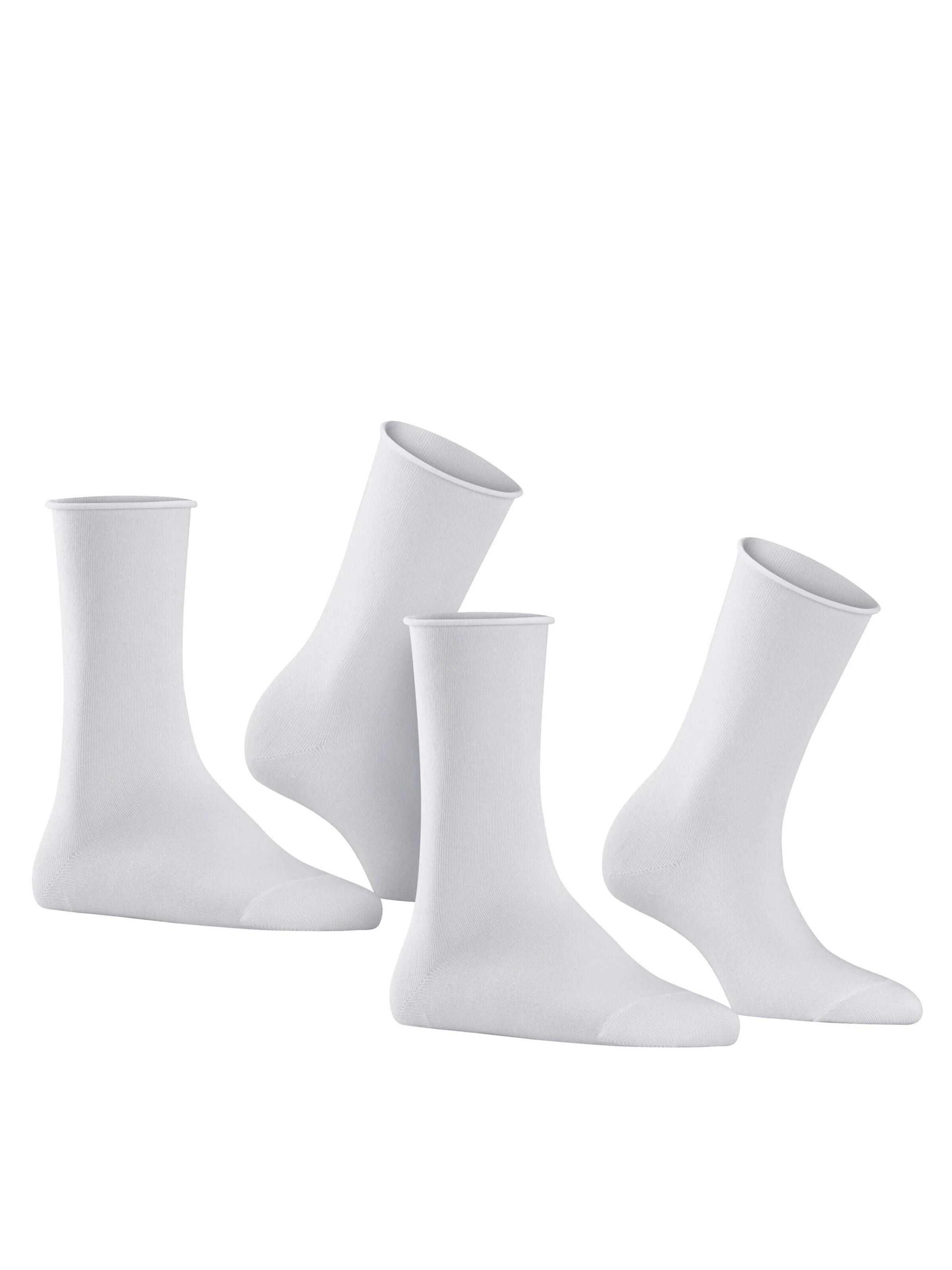 FALKE Socken 'Happy 2-Pack'‌ in Weiß