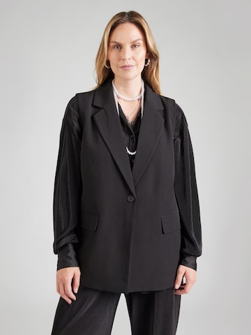 Vestă de costum 'CARELLY' de la ONLY Carmakoma pe negru: față