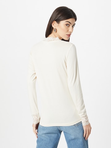 Cream - Blusa en blanco