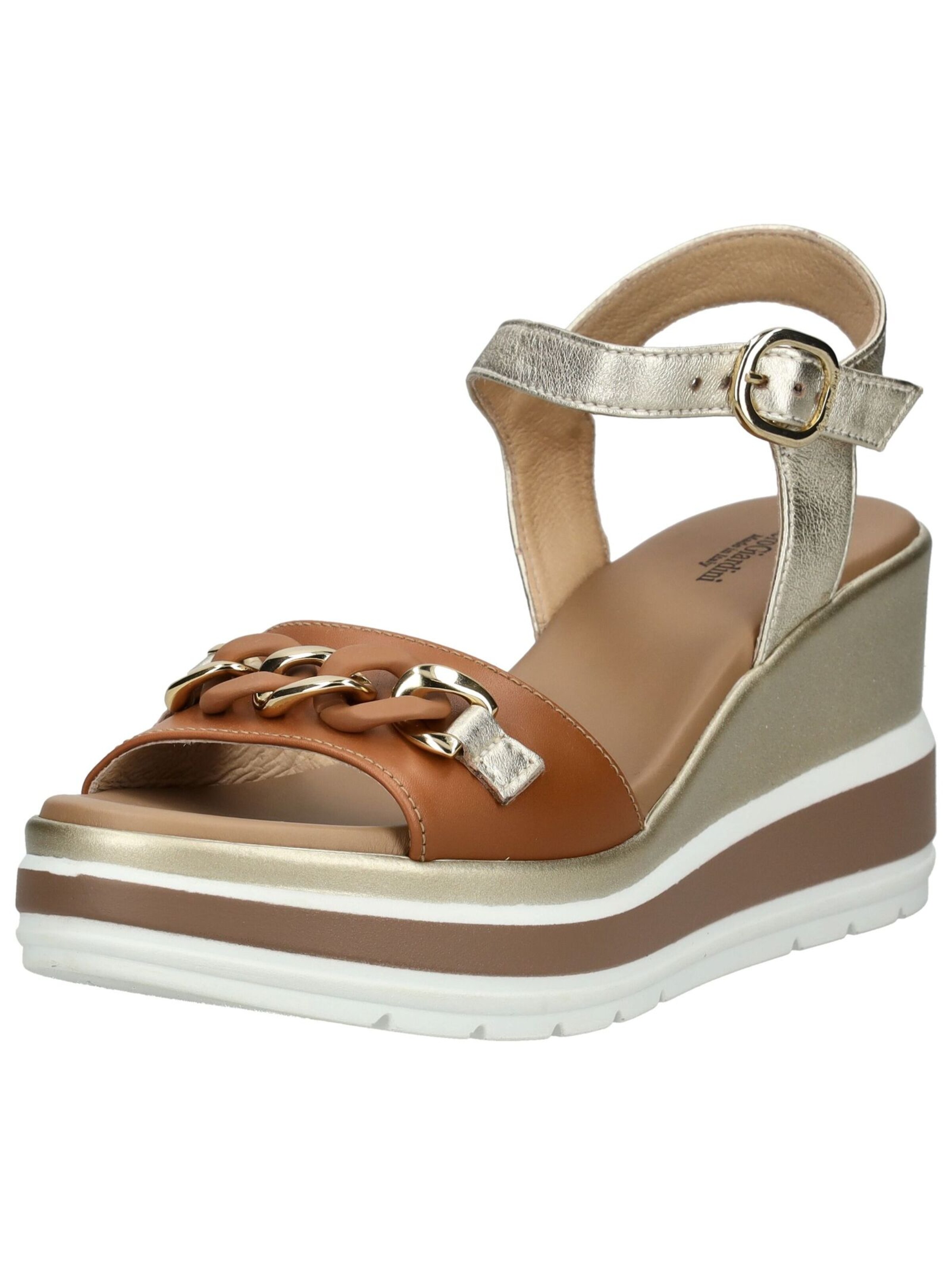 Sandalo di Nero Giardini in marrone: frontale