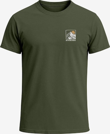 Neverless Shirt in Grün: Vorderseite