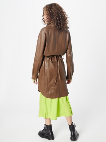 FREAKY NATION Between-Seasons Coat in Brown