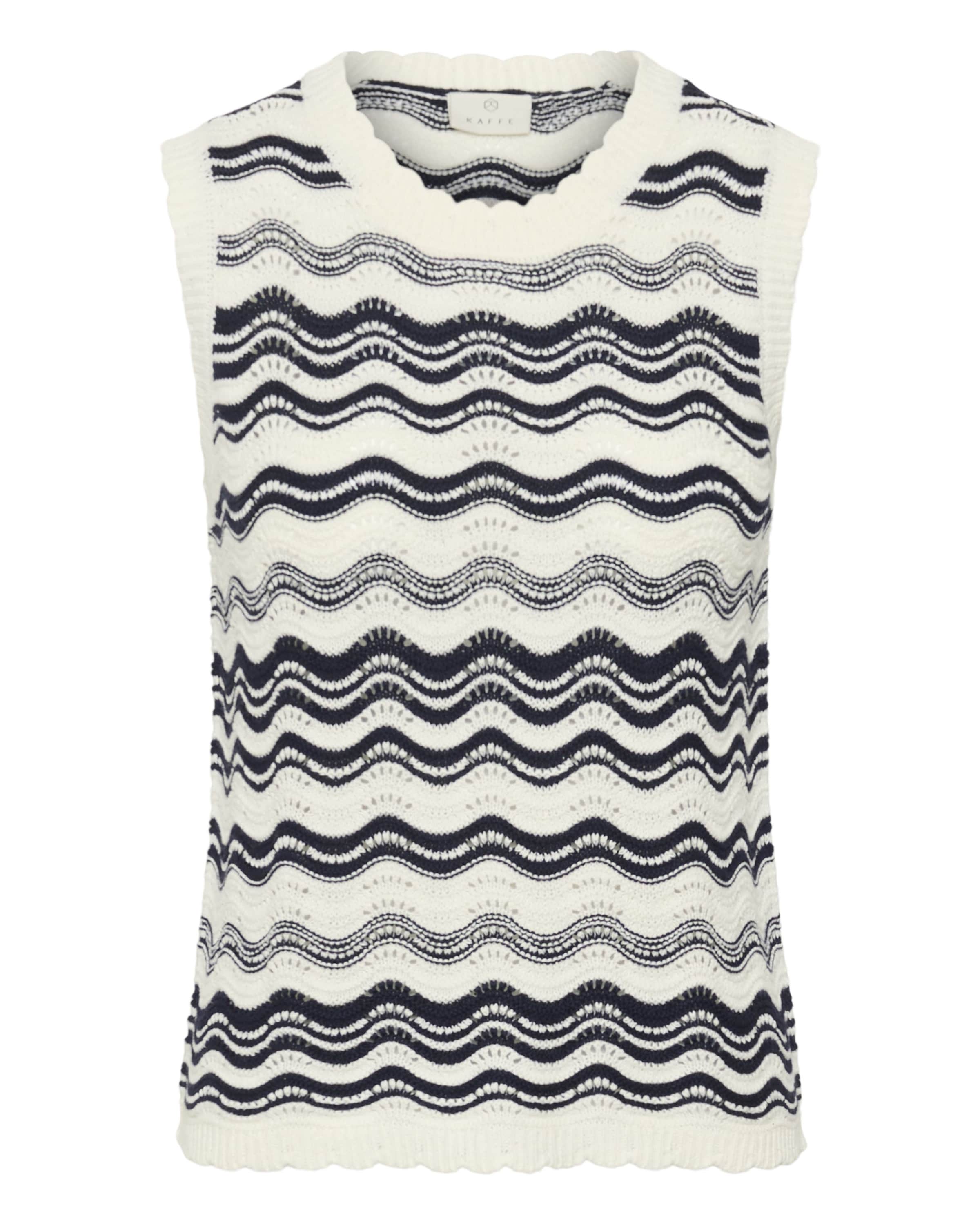 Kaffe - Jersey 'Aanna' en blanco: frente