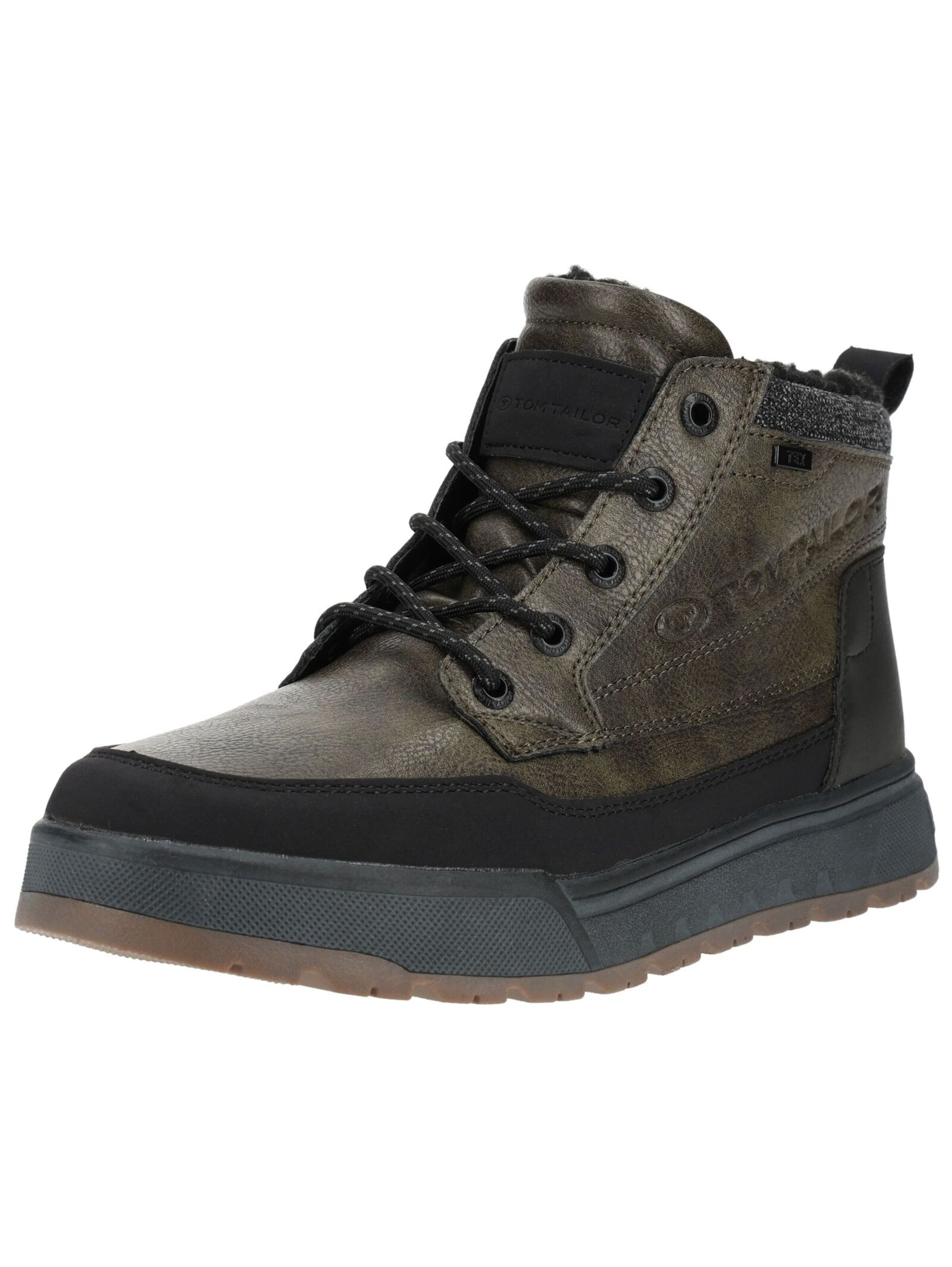 TOM TAILOR Lace-Up Boots in 40 in Khaki, Item view