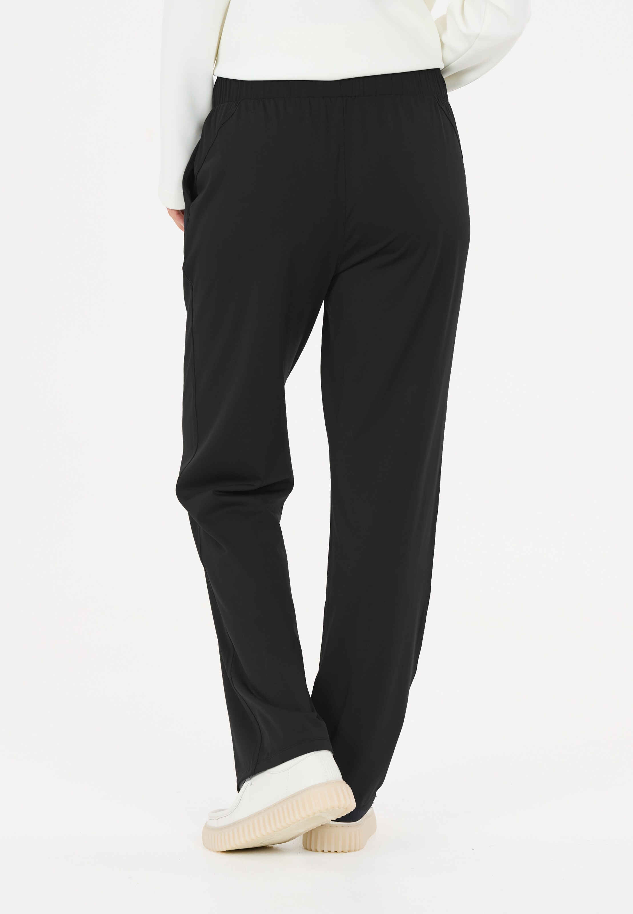 Athlecia Regular Sportbroek 'Fanes' in Zwart