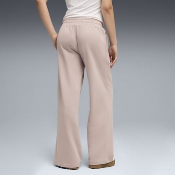 PUMA Wide leg Pants 'Essentials' in Beige