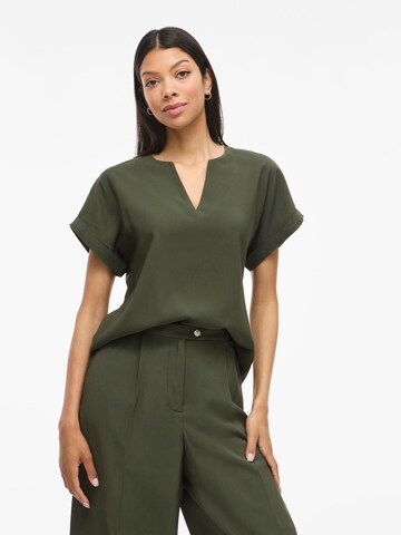 VILA Blouse 'VIMarlee' in Groen: voorkant