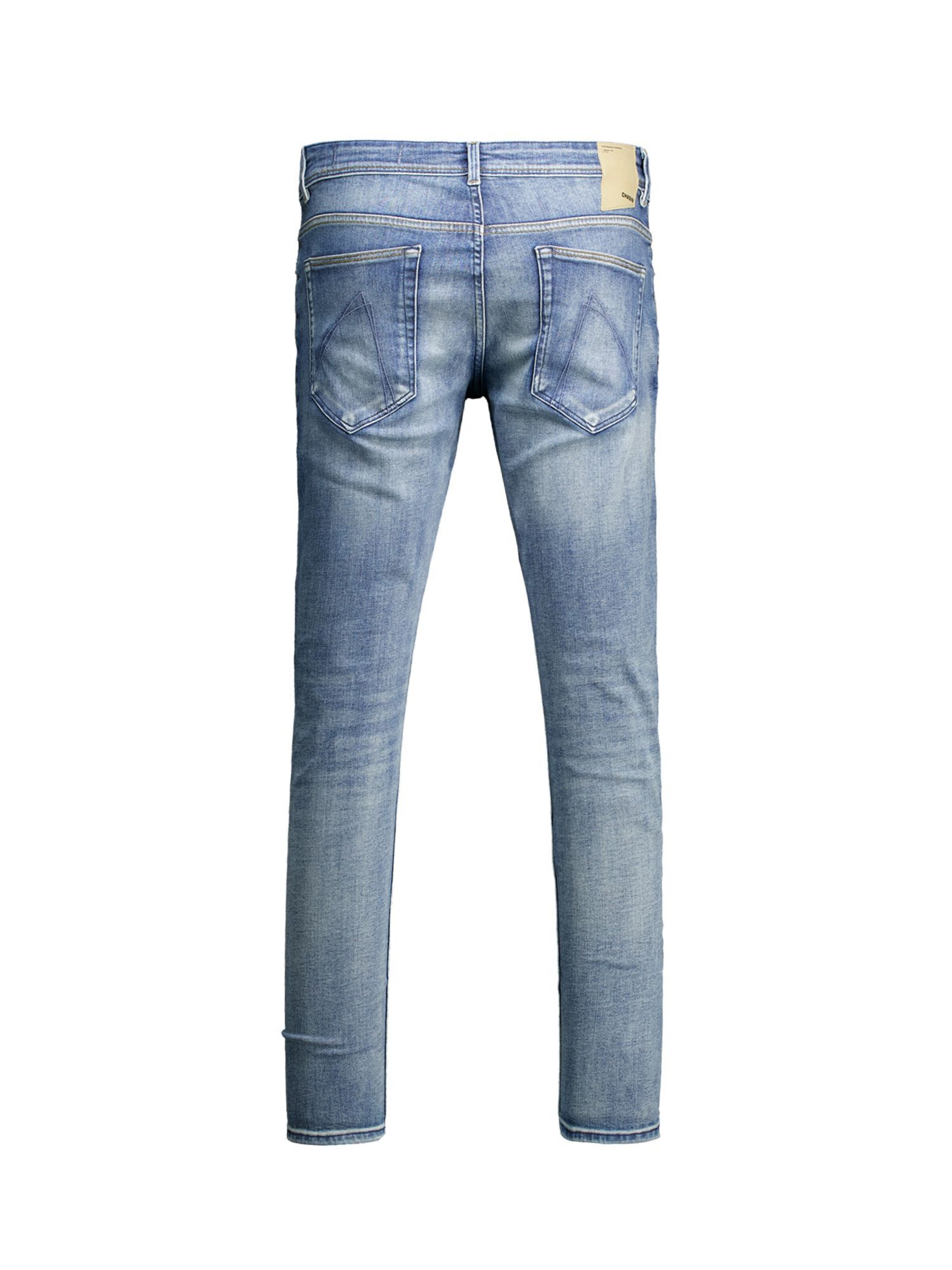 CHASIN' Slimfit Jeans 'Carter Crest' in Blauw