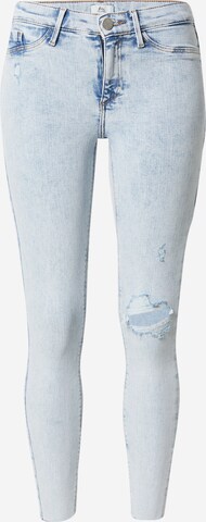 River Island - Skinny Vaquero 'MOLLY' en azul: frente