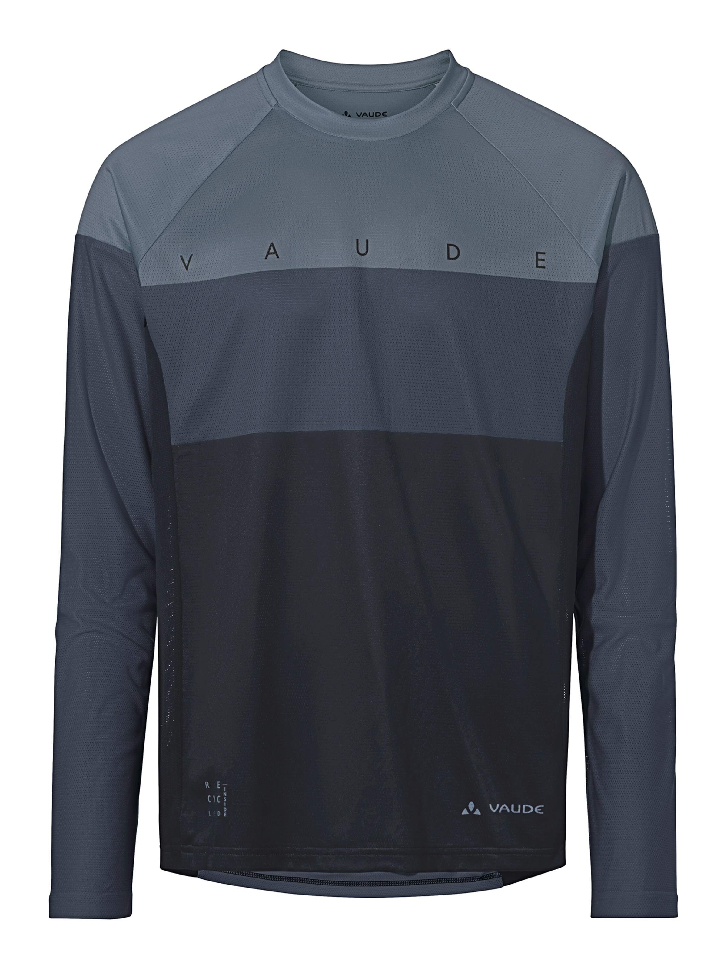 VAUDE Functioneel shirt 'Moab' in Grijs: voorkant