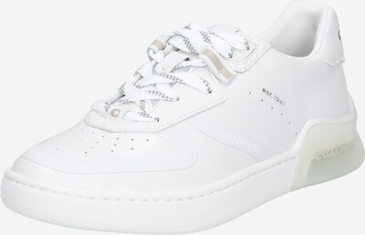 COACH حذاء رياضي بلا رقبة بـ أبيض, عرض المنتج