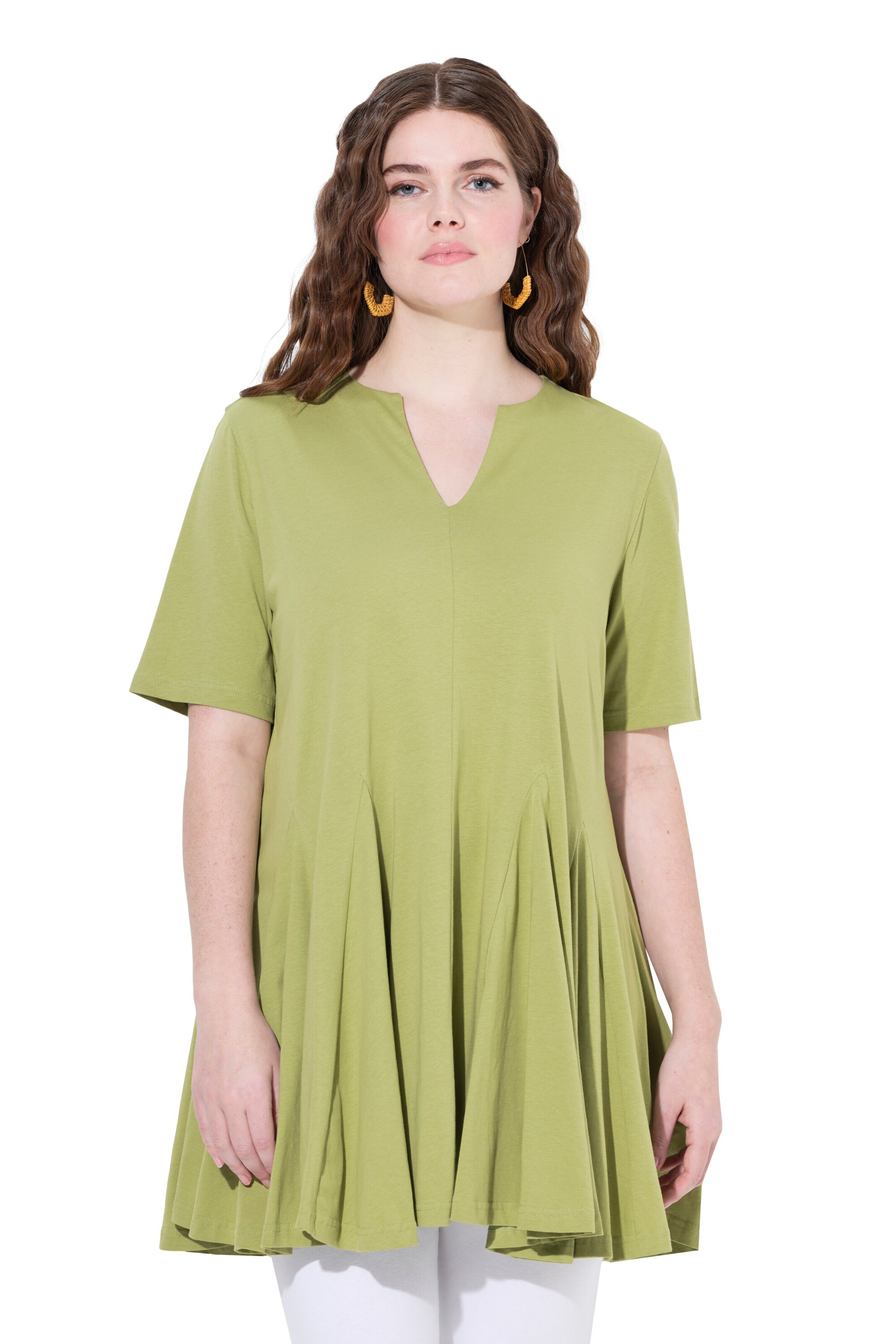 Ulla Popken Shirt in Green: front