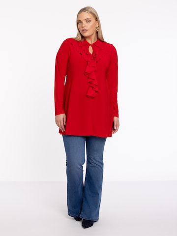 YOEK Tunic in Red