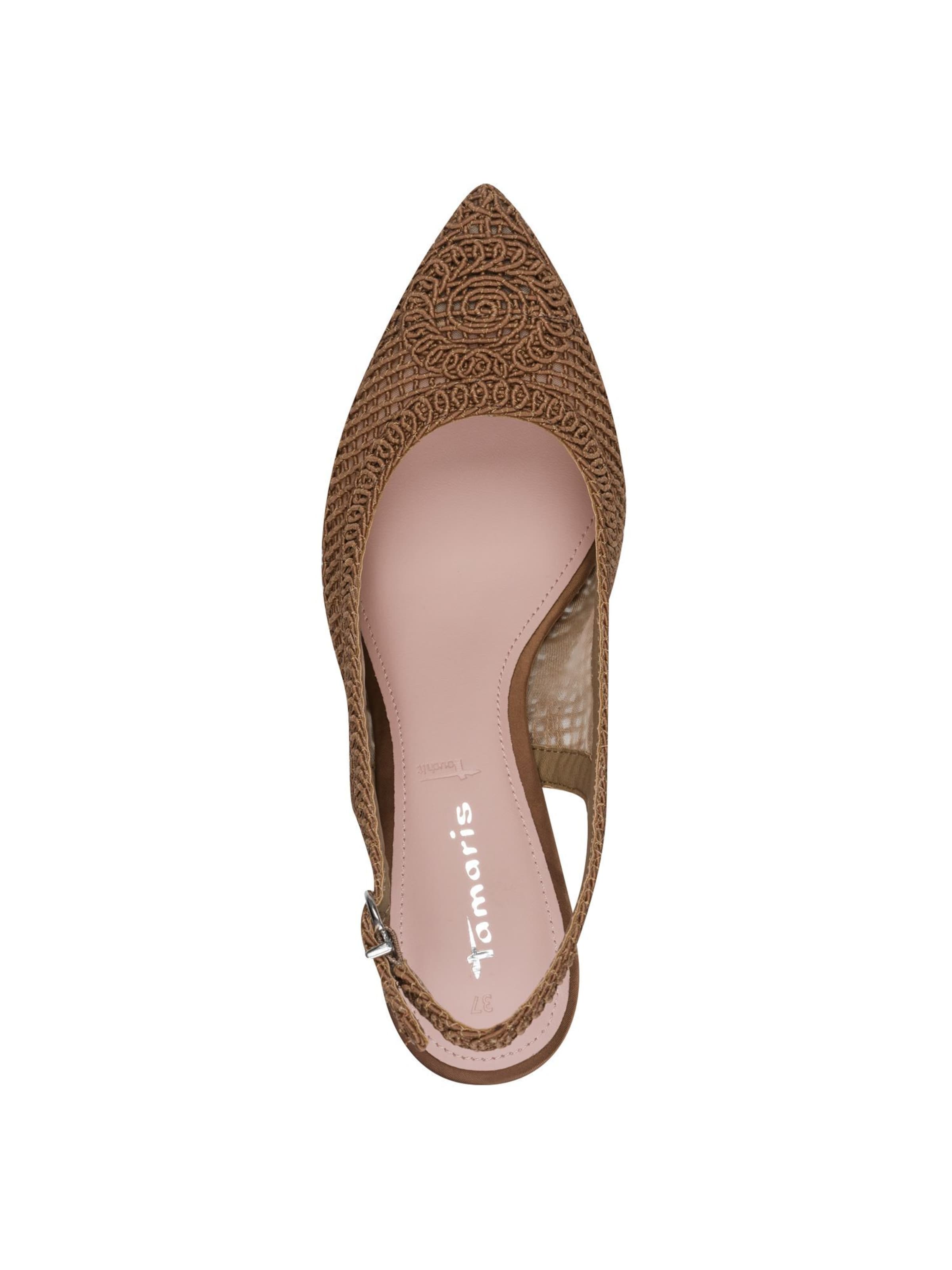 Tamaris Slingpumps in Braun