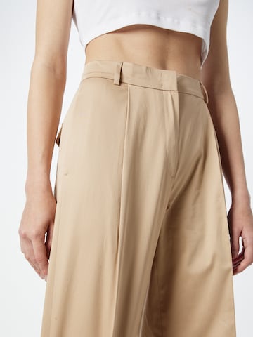 Loosefit Pantaloni con piega frontale di GERRY WEBER in beige