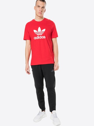 ADIDAS ORIGINALS T-Shirt in Rot